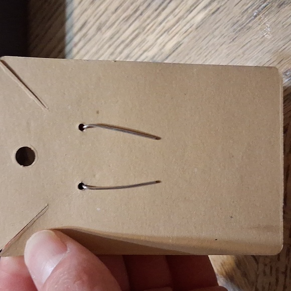 Wire Bali Style Beaded Earrings - Picture 2 of 3